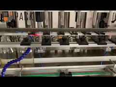 완전 자동 plc 제어 꿀 땅콩 버터 마요네스 소스 채우기 기계 병