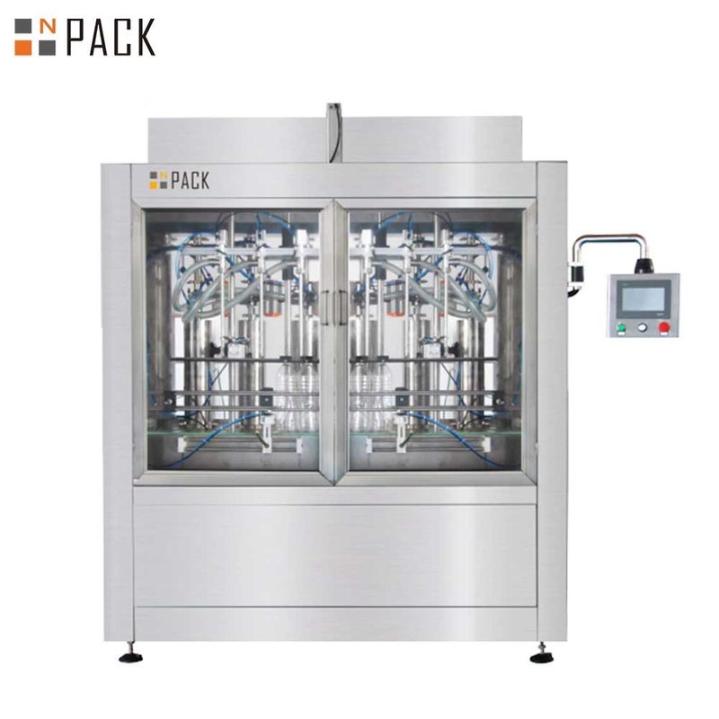 Fully Automation Volumetric Piston Filling Machine With Piston For Viscous Liquid Piston Filler