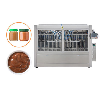 상하이 Npack 50-1000ml 1000ml-5000ml 플라스틱 땅콩 버터 가열 채울 기계