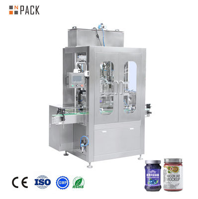 Npack 음료 채워기 기계 자율적으로 햄 시럽 꿀과 두꺼운 액체의 난방을 위해