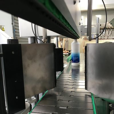Npack PLC 제어 원형 및 사각형 플라스틱 병의 자동 양면 표기 기계